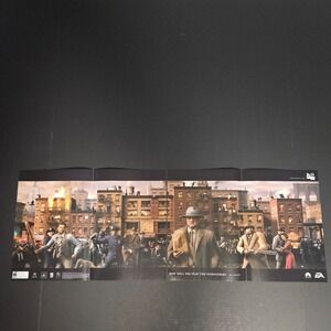 2006 The Godfather 4-Page Spread‎ Video Game Print Ad EA Paramount Marlon Brando